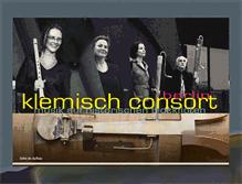 Tablet Screenshot of klemisch-consort-berlin.de